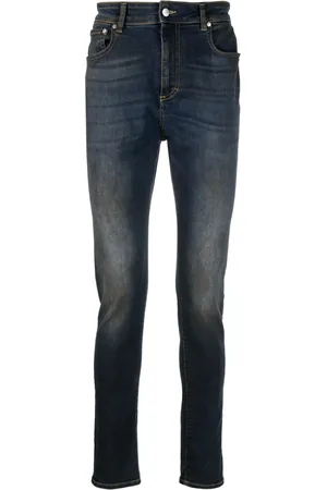 Represent Faded-effect skinny jeans