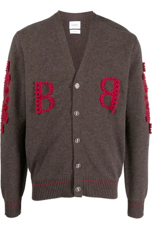 Barrie 3D-knit cashmere cardigan