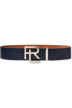 Ralph Lauren Logo-buckle leather belt