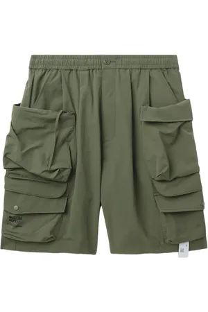 Musium Div. Elasticated-waist cargo shorts