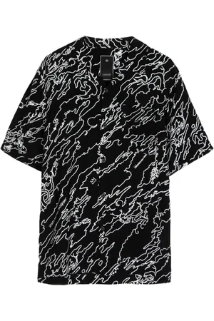 Maharishi Maha Basquiat abstract-print shirt