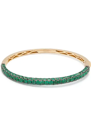 Shay 18K yellow emerald bracelet