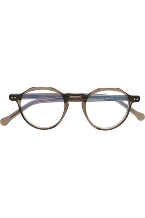LESCA Icon 21 round frame glasses