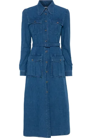 VALENTINO GARAVANI Denim shirt dress