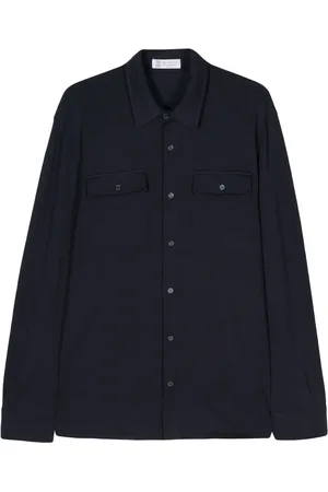 Brunello Cucinelli Classic-collar cotton shirt