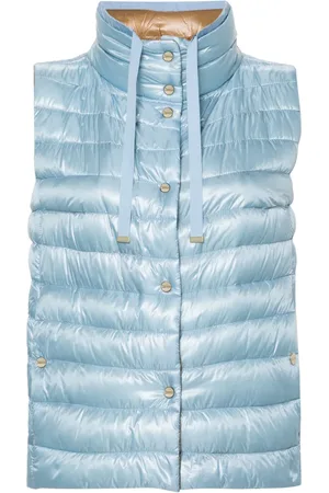 HERNO Reversible funnel-neck down gilet