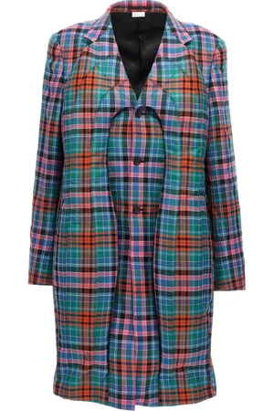 Comme des Garçons Checked coat