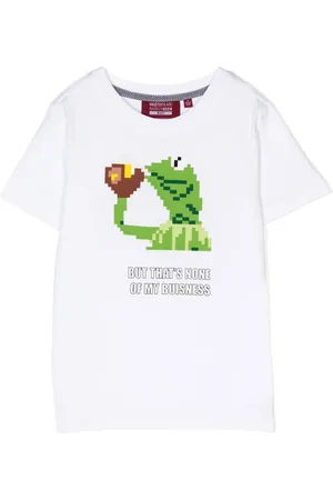 MOSTLY HEARD RARELY SEEN Mini Tea Time cotton T-shirt