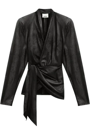 Isabel Marant Cinaye wrap top