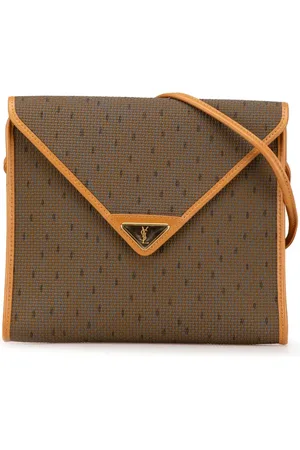 Saint Laurent 20th Century Coated Canvas Monogram crossbody bag