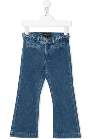 Mini Rodini Mid-rise straight jeans