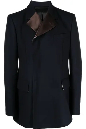 WALES BONNER Histoire notched-lapels coat