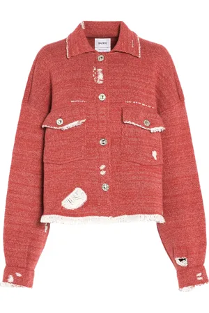 Barrie Fringed denim jacket
