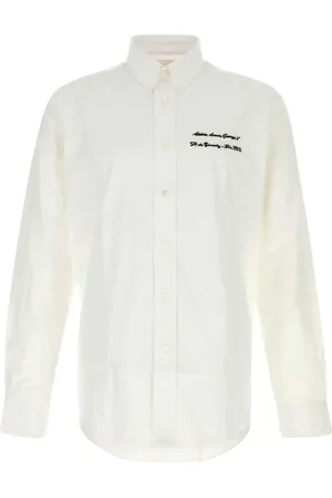 Givenchy Logo-embroidered poplin shirt