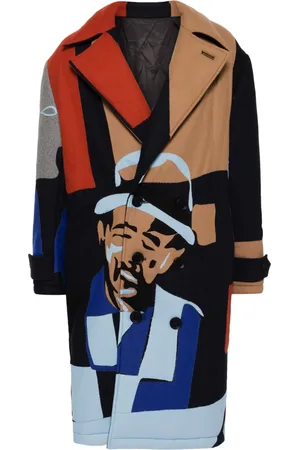 KIDSUPER STUDIOS Patchwork padded coat