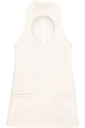 Courrèges Circle cutout minidress