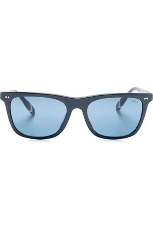 Ralph Lauren Square-frame tortoiseshell sunglasses
