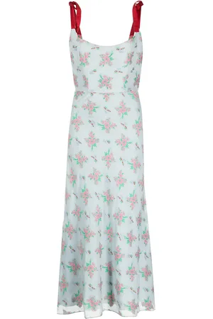 Markarian Floral-detail day dress