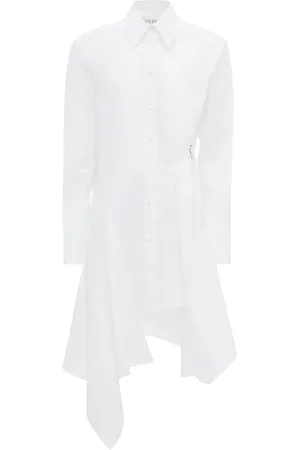 J.W.Anderson Asymmetric cotton shirtdress