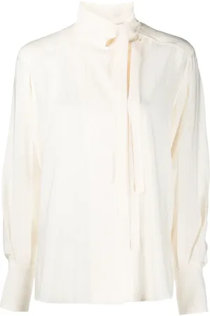 Chloé Lavallière striped blouse