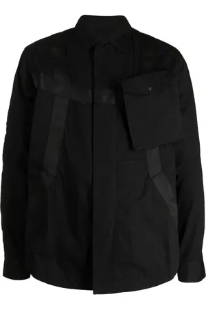 Maharishi Tape-detail shirt jacket
