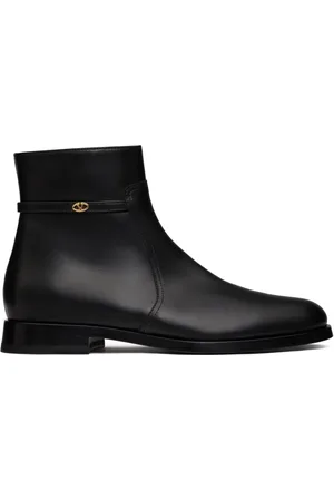 VALENTINO GARAVANI VLogo calf leather ankle boots