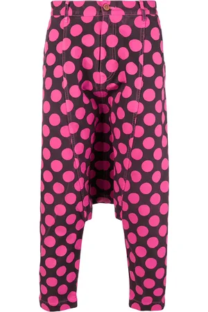 Comme des Garçons Drop crotch dotted trousers