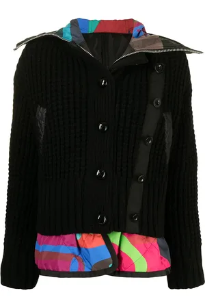 SACAI X KAWS deconstructed layered blouson