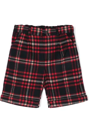 PATACHOU Tartan-check shorts