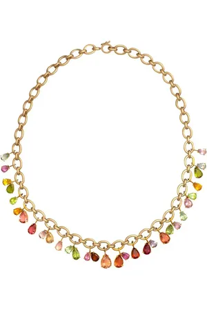 Irene Neuwirth 18kt yellow Gemmy Gem tourmaline necklace