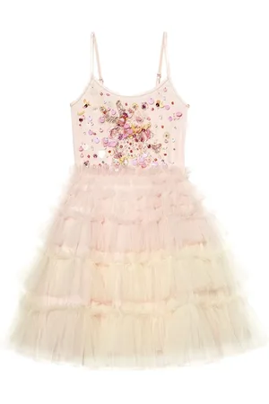 Tutu Du Monde Sequin-embellished tulle dress