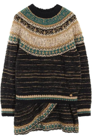 CHANEL 1986-1988 silk-blend suit (set of two)