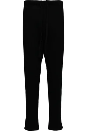 GREG LAUREN Grosgrain-trim track pants