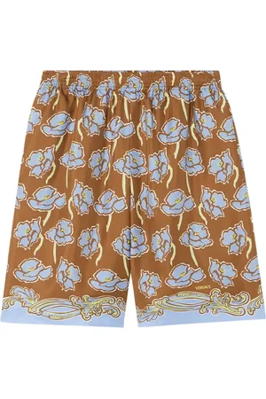 VERSACE Poppies shorts