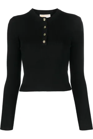 Michael Kors Button-fastening long-sleeve top