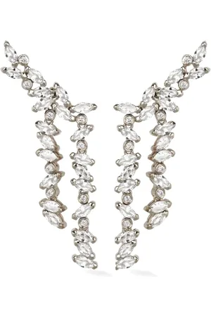 Lark & Berry 14kt white gold Veto diamond earrings