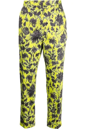 Serafini Printed cropped trousers