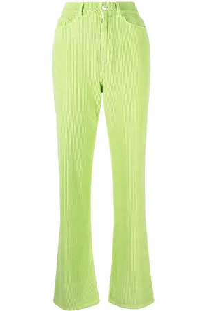 Wandler Rose ribbed straight-leg trousers