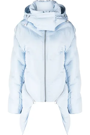 DION LEE Welded convertible puffer jacket