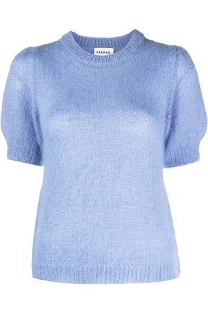 P.A.R.O.S.H. Short-sleeve knitted top