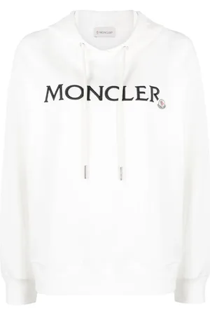 Moncler Logo-embroidered cotton hoodie