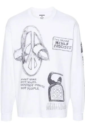 NEIGHBORHOOD Hand-drawn long-sleeved T-shirt