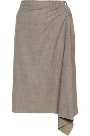 Litkovskaya Asymmetric midi skirt