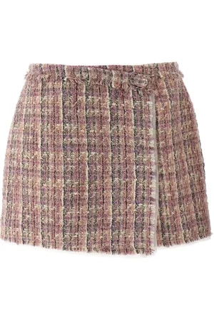 LOVESHACKFANCY Royce mini skirt