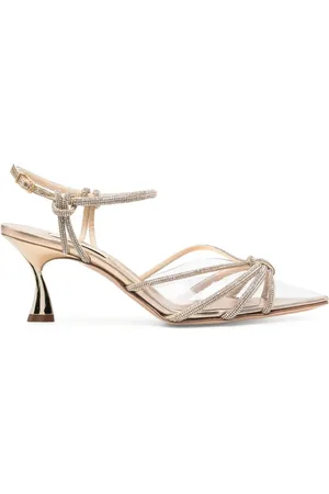 Casadei Crystal strappy-design sandals