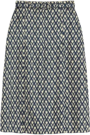 VALENTINO GARAVANI Toute La V midi skirt