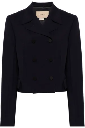 Gucci Double-breasted cropped jacket