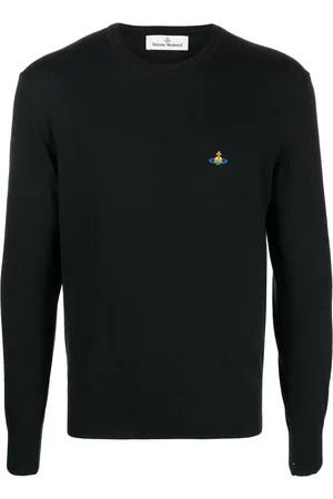 Vivienne Westwood Orb-embroidered fine-knit jumper
