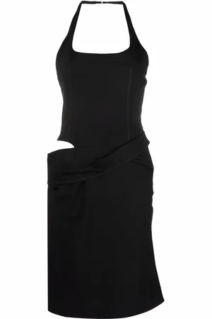 Jacquemus La Robe Hielo asymmetric dress