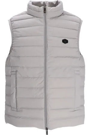 Emporio Armani Zip-up sleeveless down gilet